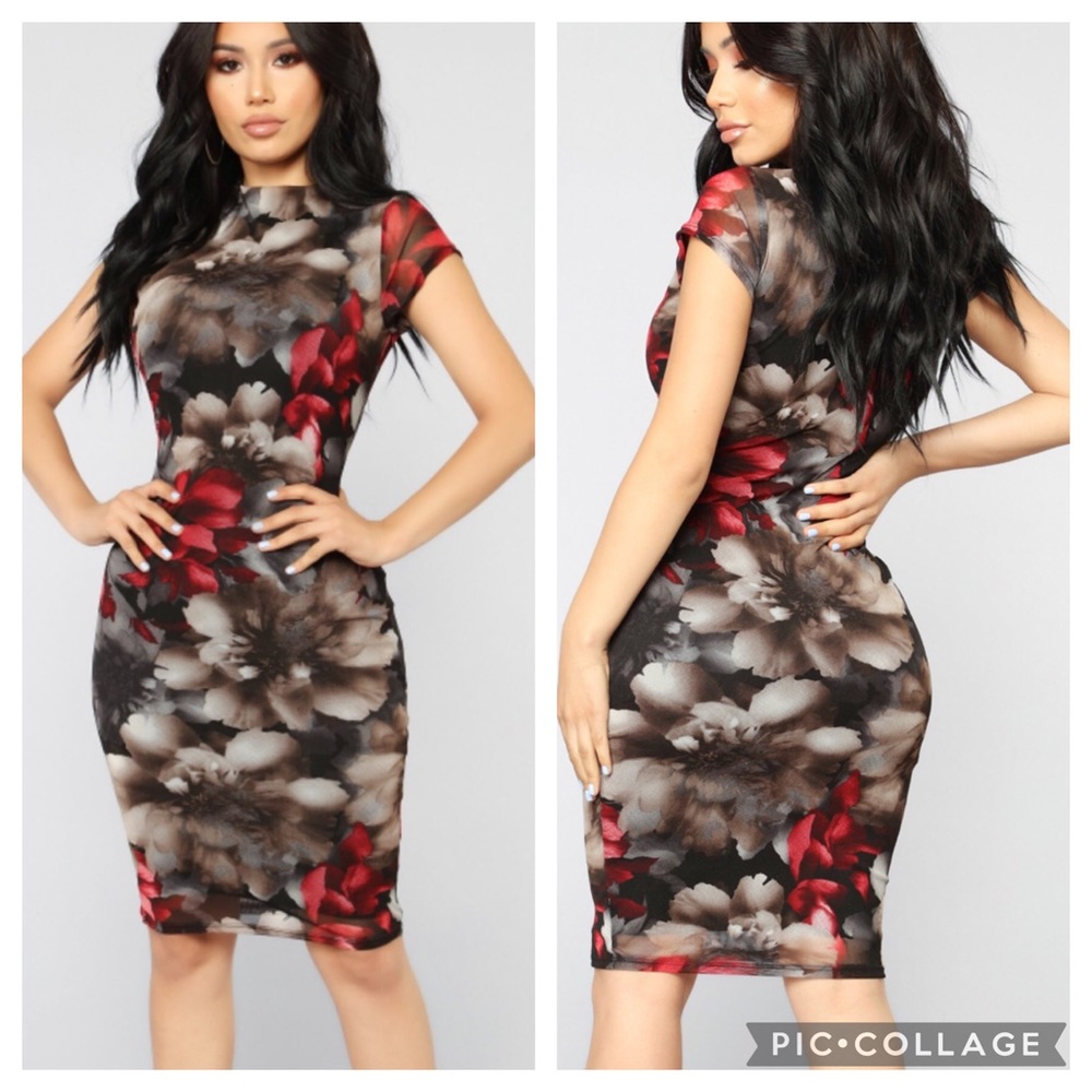 COPY - FN - Make You Fall in Love Midi Dress